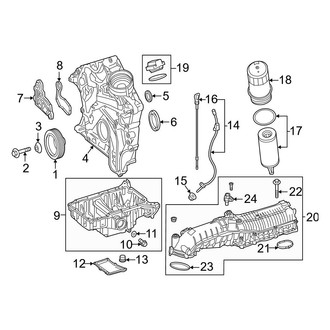 Mercedes-Benz OE - Engine Parts (Sport Utility Coupe C253 Body Code)