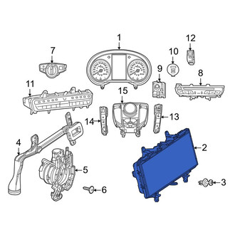 Mercedes-Benz OE - Instrument Cluster