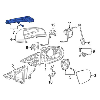 Mercedes-Benz OE - Front Center Right Turn Signal Light Lens