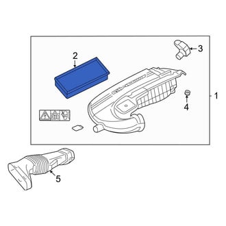Mercedes-Benz OE - Engine Air Filter