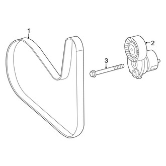 Mercedes-Benz OE - Cooling - Belts & Pulleys (Sport Utility Coupe C253 Body Code)
