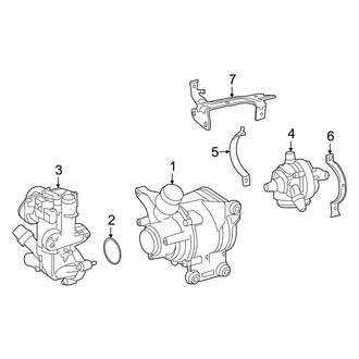 Mercedes-Benz OE - Cooling - Water Pump (Sport Utility Coupe)