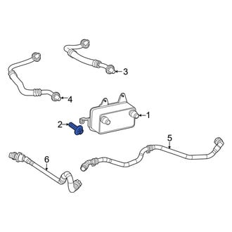 Mercedes-Benz OE - Automatic Transmission Oil Cooler Bolt