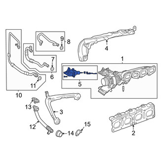 Mercedes-Benz OE - Turbocharger Wastegate