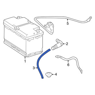 Mercedes-Benz OE - Battery Vent Tube