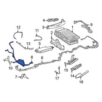 Mercedes-Benz OE - Drive Motor Battery Pack Connector