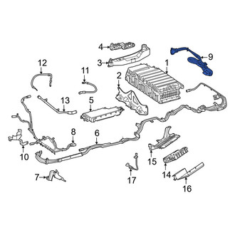 Mercedes-Benz OE - Drive Motor Battery Pack Connector