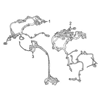 Mercedes-Benz OE - Electrical - Wiring Harness (4Matic)