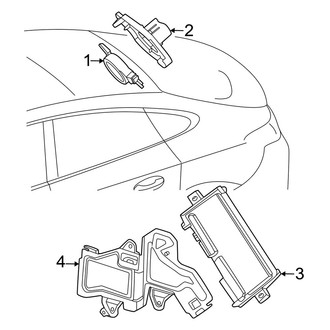 Mercedes-Benz OE - Electrical Components (Parktronic System), (Sport Utility Coupe 254.347 Body Code)