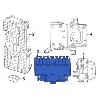 Mercedes-Benz OE - Front Inner Fuse and Relay Center
