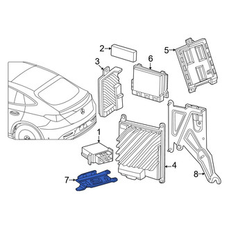 Mercedes-Benz OE - Rear Seat Heater Control Module Bracket