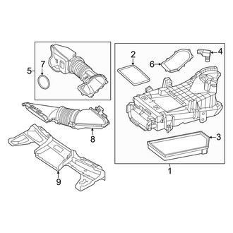 Mercedes-Benz OE - Engine - Air Intake (4Matic)
