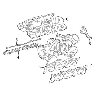 Mercedes-Benz OE - Engine - Turbocharger & Components (Turbocharger & Components), (4Matic)