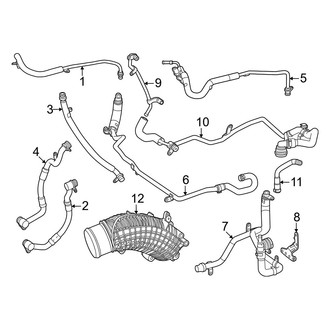 Mercedes-Benz OE - Engine - Turbocharger & Components (Pipes & Tubes)