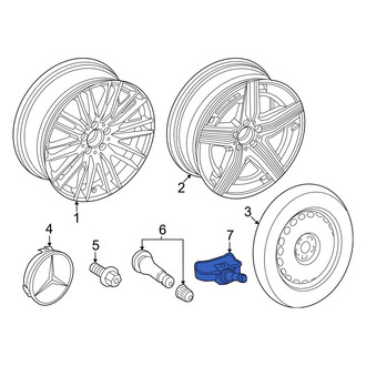 Mercedes-Benz OE - Tire Pressure Monitoring System (TPMS) Sensor