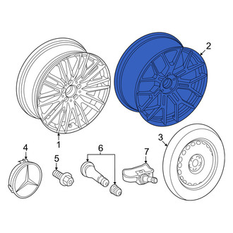 Mercedes-Benz OE - Wheel