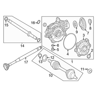 Mercedes-Benz OE - Front Suspension - Carrier & Front Axles (Sport Utility Coupe)