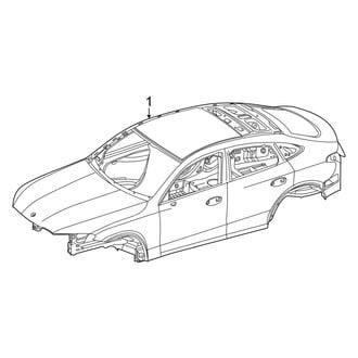 Mercedes-Benz OE - Body Shell (Sport Utility Coupe 254.347 Body Code)