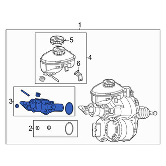 Mercedes-Benz OE - Brake Master Cylinder