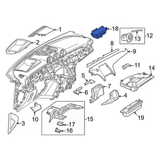 Mercedes-Benz OE - Upper Instrument Panel Air Bag