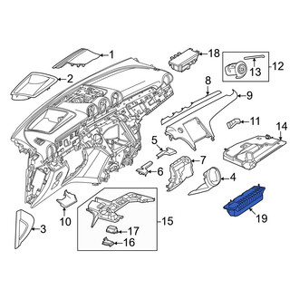 Mercedes-Benz OE - Lower Instrument Panel Air Bag