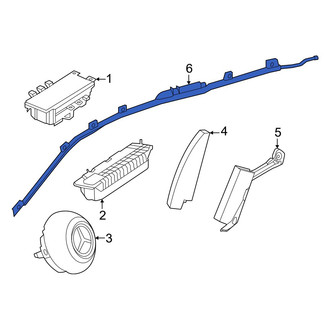 Mercedes-Benz OE - Left Curtain Air Bag