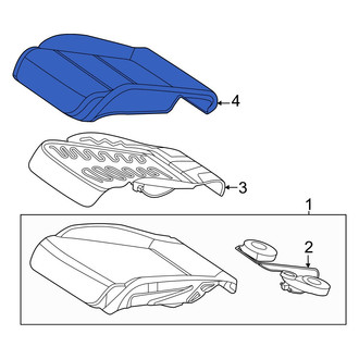 Mercedes-Benz OE - Front Left Seat Cover