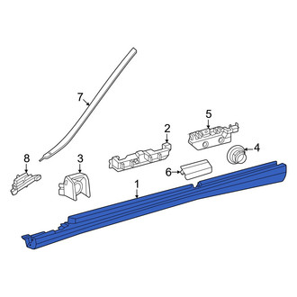 Mercedes-Benz OE - Right Rocker Panel Guard
