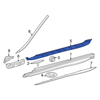 Mercedes-Benz OE - Left Running Board