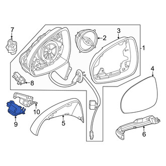 Mercedes-Benz OE - Front Right Step Light