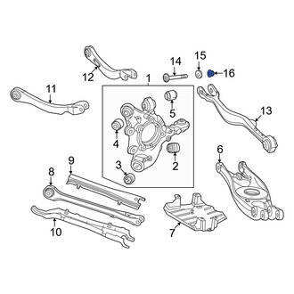 Mercedes-Benz OE - Steering Tie Rod Nut