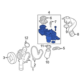 Mercedes-Benz OE - Engine Coolant Thermostat Kit