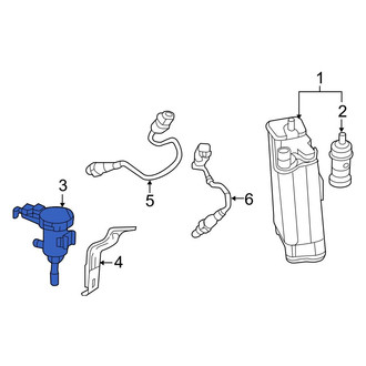 Mercedes-Benz OE - Vapor Canister Purge Solenoid