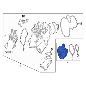 Mercedes-Benz OE - Engine Water Pump