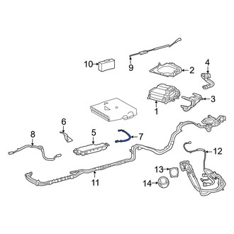 Mercedes-Benz OE - Body Electrical Ground Strap