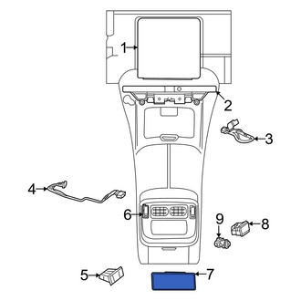 Mercedes-Benz OE - Video Monitor