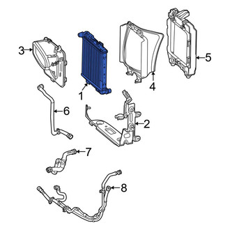 Mercedes-Benz OE - Radiator
