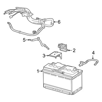 Mercedes-Benz OE - Electrical - Battery (Conventional), (4Matic)