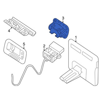 Mercedes-Benz OE - Video Monitor Bracket