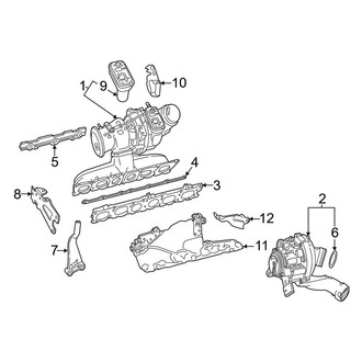 Mercedes-Benz OE - Engine - Turbocharger & Components (Turbocharger & Components), (Sport Utility Coupe 3.0L)