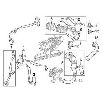 Mercedes-Benz OE - Engine - Turbocharger & Components (Pipes & Tubes)