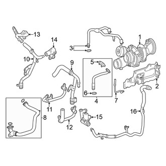 Mercedes-Benz OE - Engine - Turbocharger & Components