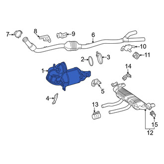 Mercedes-Benz OE - Catalytic Converter