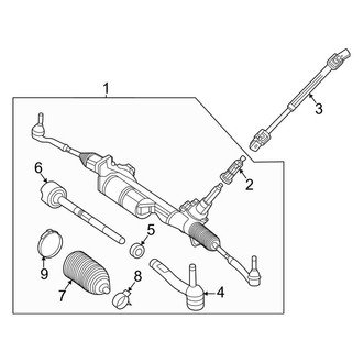 Mercedes-Benz OE - Steering Gear & Linkage (4Matic)