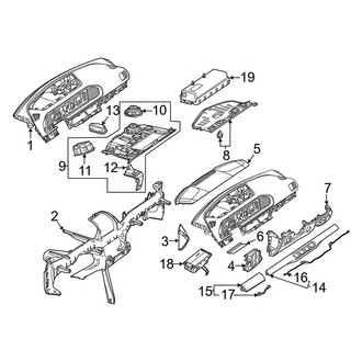 Mercedes-Benz OE - Instrument Panel (Sport Utility Coupe)