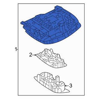 Mercedes-Benz OE - Center Center Console