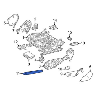 Mercedes-Benz OE - Seat Track Cover