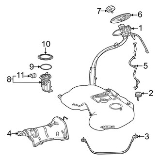 Mercedes-Benz OE - Fuel System Components (4Matic)
