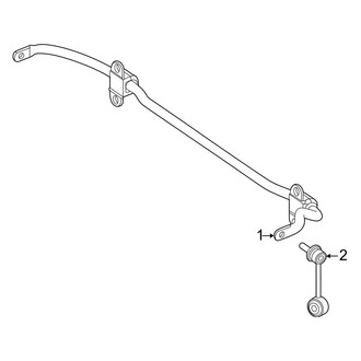 Mercedes-Benz OE - Rear Suspension - Stabilizer Bar & Components (Sport Utility Coupe)