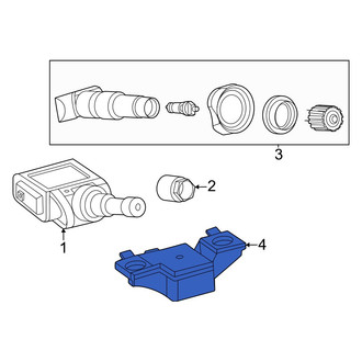 Mercedes-Benz OE - Tire Pressure Monitoring System (TPMS) Control Module